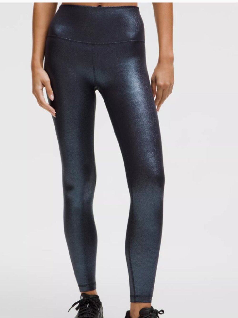 lululemon Align™ High-Rise Ribbed Pant 28"  Shine; Size 6